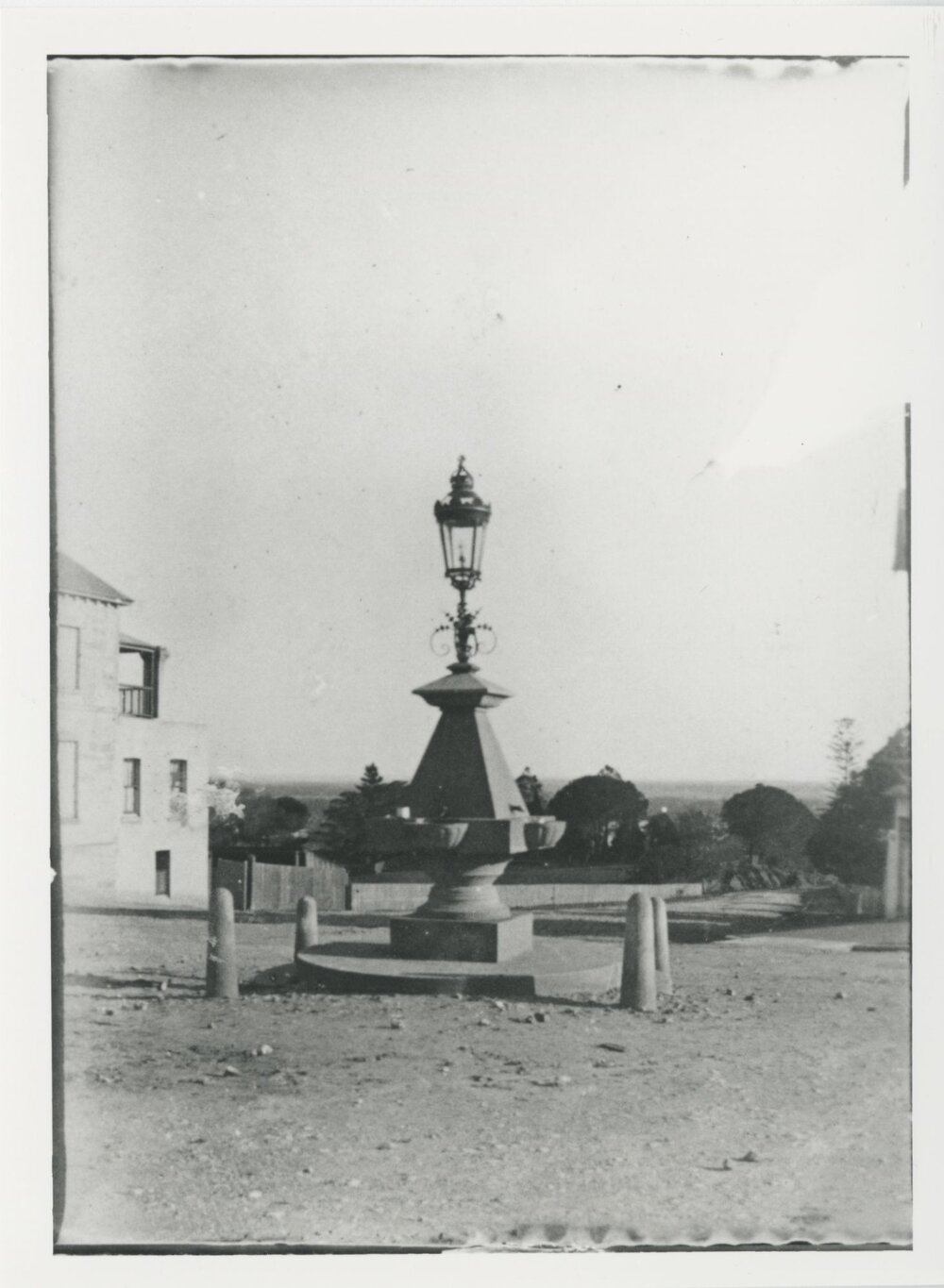 Queen Victoria Jubilee Fountain, intersection of Church and Glebe Streets Ryde, around 1900