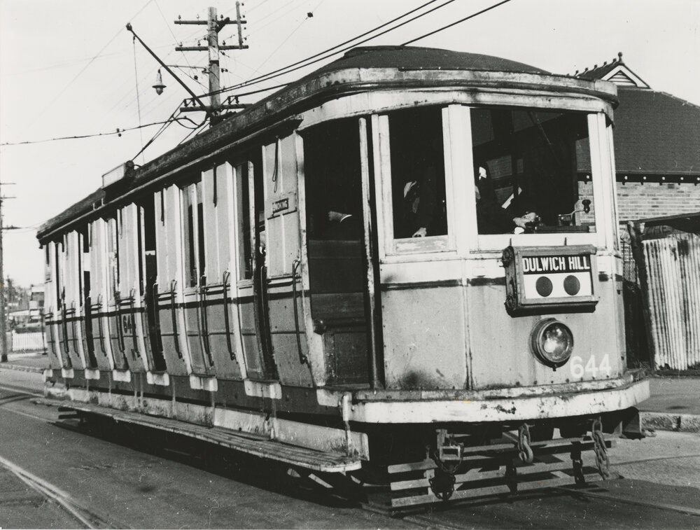 644, 'N' class tram built at Meadowbank Manufacturing Works
