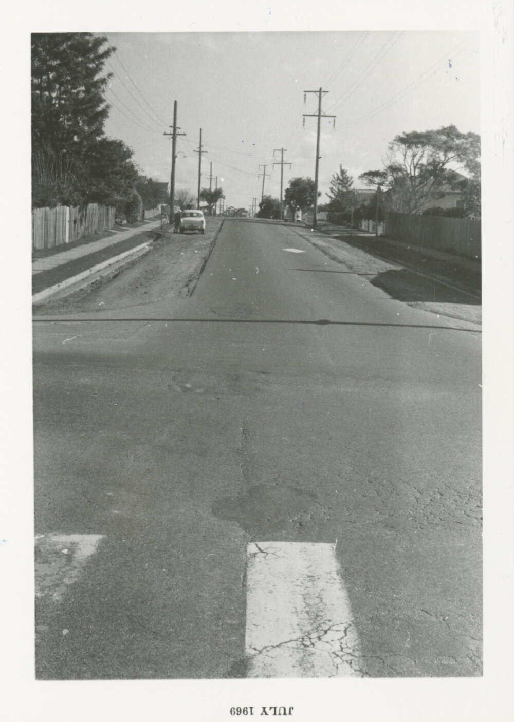 Rutledge Street, Eastwood : photograph taken 1st July 1969 between Shaftesbury Road &amp; Darvall Road