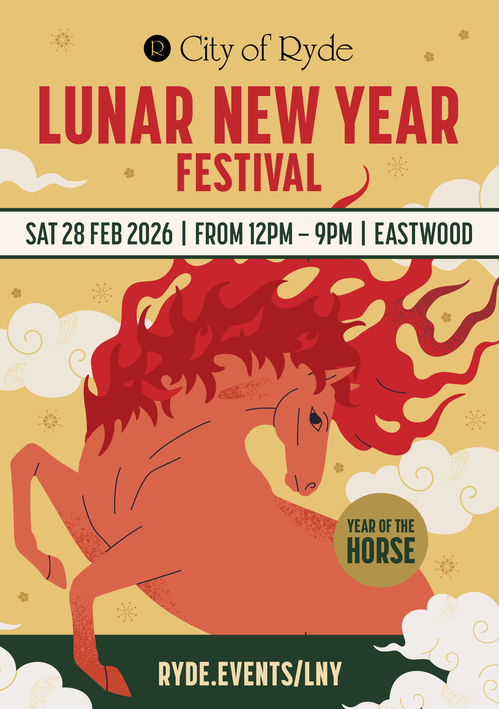 City of Ryde Lunar New Year, program, 2026