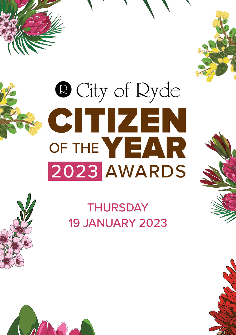 2023 Citizen of the Year: Program