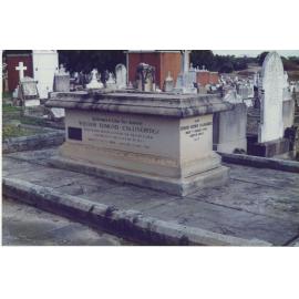 Collingridge: Headstone of William Edmund and Edmund Arthur Collingridge (undated) 