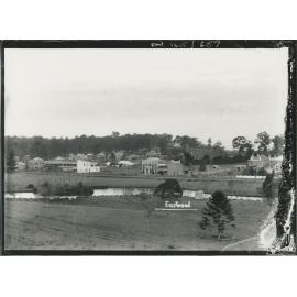 View of Eastwood across the lake