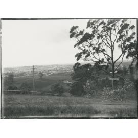 View of Parramatta River from Beauty Point Estate, Eastwood. 