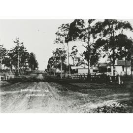 Shaftesbury Road in front of St Philips Church at the corner of Rutledge Street