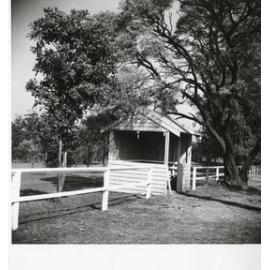Bus shelter shed in Lawson Street, Brush Farm Park, Eastwood