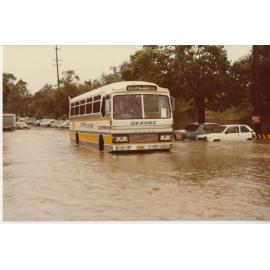 Flooding at West Parade, Eastwood