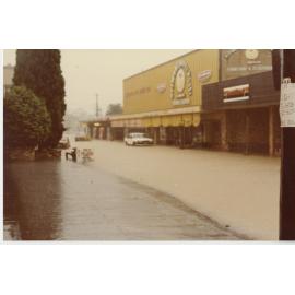 Flooding at Progress Avenue, Eastwood, 1984