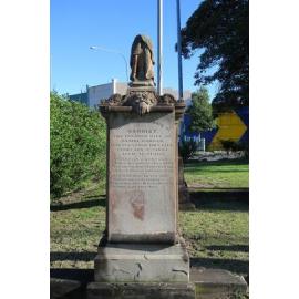 Dunbar: Headstone of Harriet Dunbar d.1881