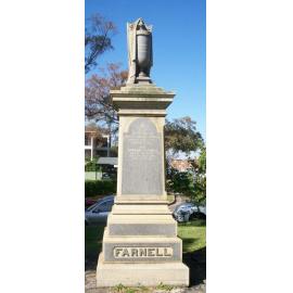 Farnell: Grave of James Squire Farnell d.1888 and Margaret Farnell d.1899