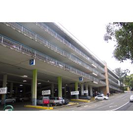 Top Ryde Shopping Centre, 2007: view of shopping centre carpark