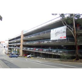Top Ryde Shopping Centre, 2007: view of shopping centre carpark