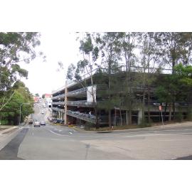 Top Ryde Shopping Centre, 2007: view of shopping centre carpark