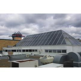 Top Ryde Shopping Centre, 2007: roof, looking south-east