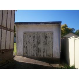 54A Belmore Street, Ryde: detail of garage