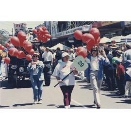Northern District Times marching in the festival parade