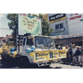 Eastwood Baptist Church float