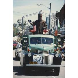 Float with Ned Kelly represented 