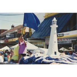 Parade float in the Granny Smith Parade, 1998