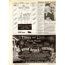 Granny Smith Festival: Bush Dance and Fireworks 