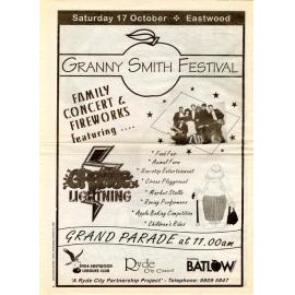 Granny Smith Festival poster