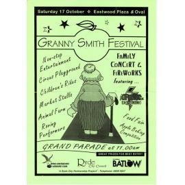 Granny Smith Festival poster