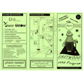 Granny Smith Festival, 1998 Program