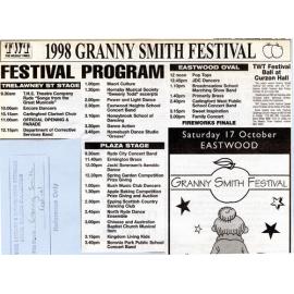 1998 Granny Smith Festival program