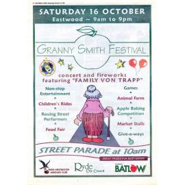 Granny Smith Festival poster
