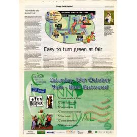 Granny Smith Festival 2005: site map