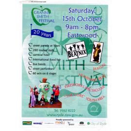 Granny Smith Festival poster