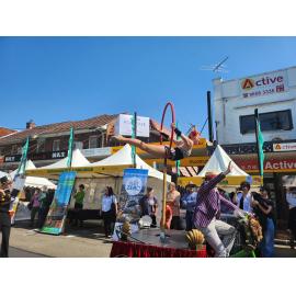 Performers in the Granny Smith parade, 2023