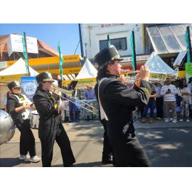 Marching band in the Granny Smith parade, 2023