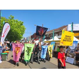 Marist College, Eastwood in the Granny Smith parade, 2023