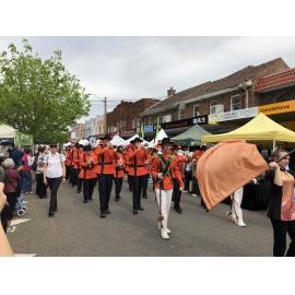 The Marching Koalas in the Granny Smith parade, 2018