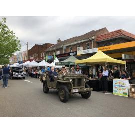 Parade vehicle in the Granny Smith parade, 2018