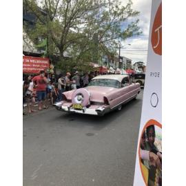 Parade vehicle in the Granny Smith parade, 2018