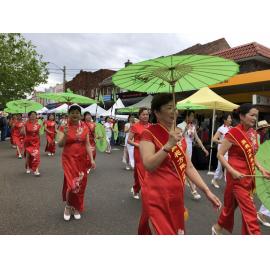 Participants in the Granny Smith parade, 2018