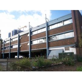  219 Blaxland Road, Ryde: northern face of building, looking south-east