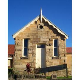 Oddfellows' Hall, cnr Church Street and Church Lane, Ryde: eastern facade