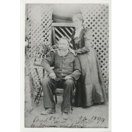 William Henry Fisher, 1838-1911 & Fanny Maria Fisher (nee Sainsbury), 1847-1920 in Balmain