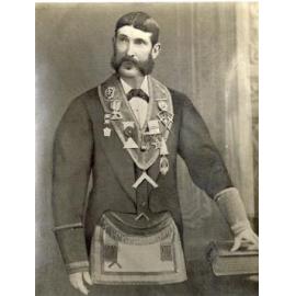 Worshipful Brother Isaac Dunshea, Foundation Master of Lodge Star of Eastwood