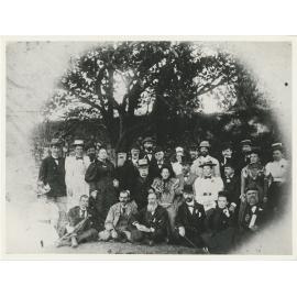 Gathering at the retirement of Gladesville Postmistress, Mrs Howell
