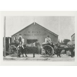 W Moss, produce merchant, Glebe Street, Ryde