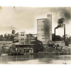 Halmeg Pty Ltd linseed oil mills, Punt Road, Gladesville