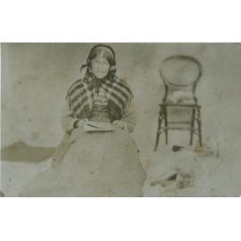 Elizabeth Hawkless (nee Sloane) as an old lady 
