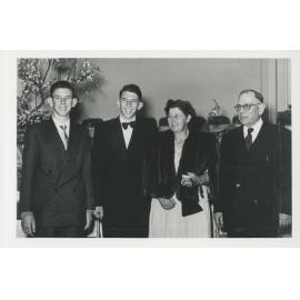 Jim Hull's 21st birthday, July 1955 