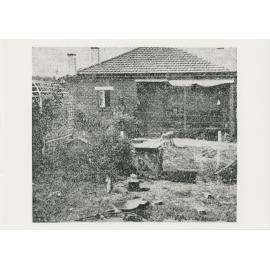 Jack Jones' back-yard, Dickson Avenue, West Ryde