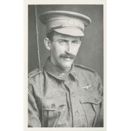 Jack Jones in his World War I uniform, 1916