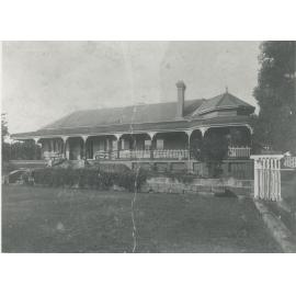 Nyrangie, Linsley Street, Gladesville in 1919. Home of Dr Henry Francis Barton 